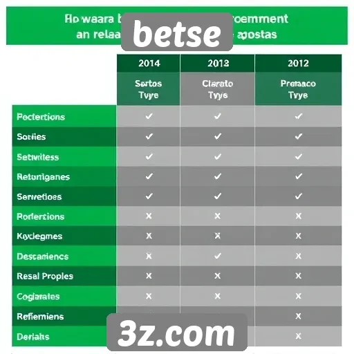 Comparativo entre betse e outros sites de apostas