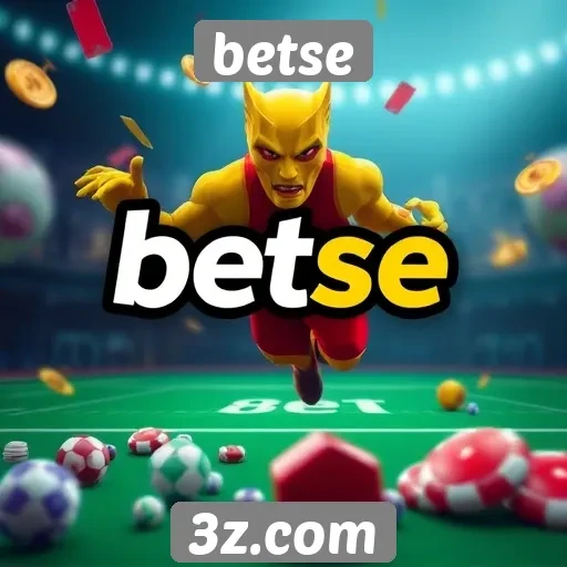 Modelo de negócios do site de jogos betse