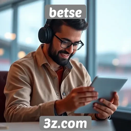 A experiência do usuário na plataforma Betse