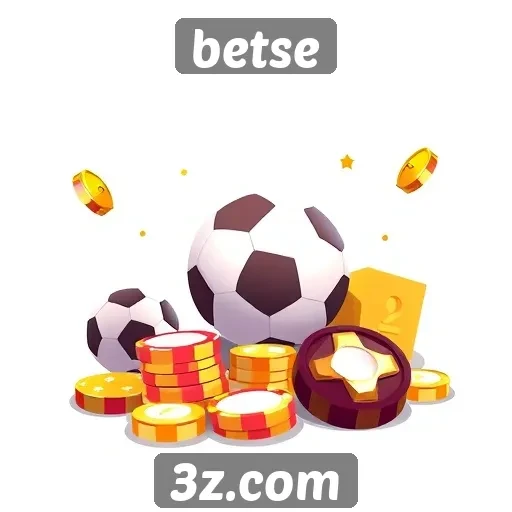 Variedade de jogos disponíveis em betse